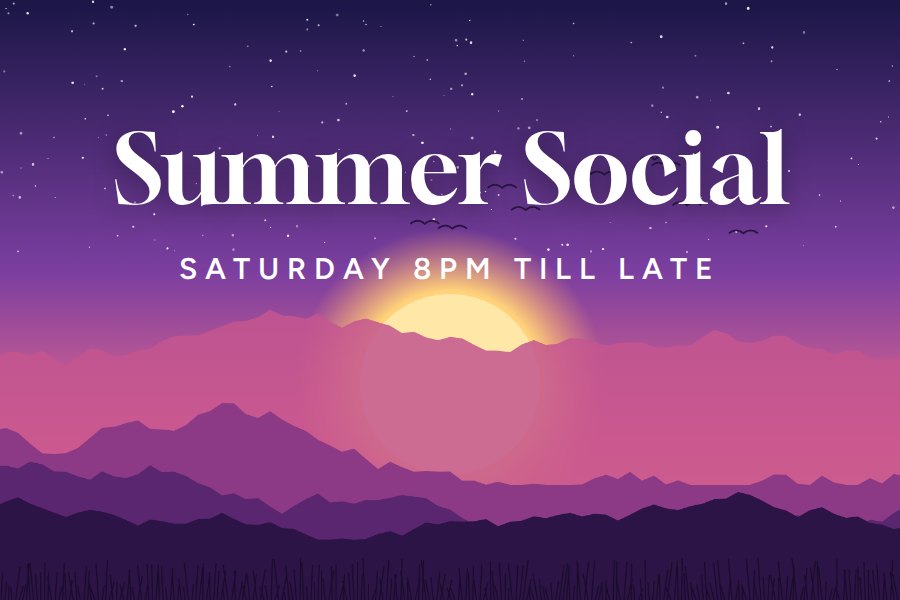 The same poster with clean text added in a design app