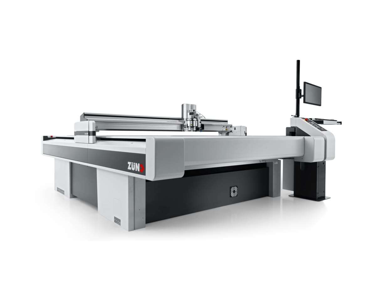 Zund G3 digital flatbed cutter